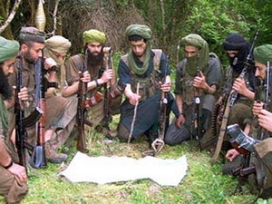 Một số thành viên của tổ chức khủng bố Al-Qaeda.